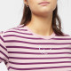 Karl Kani Γυναικεία κοντομάνικη μπλούζα Small Signature Tight Stripe Tee